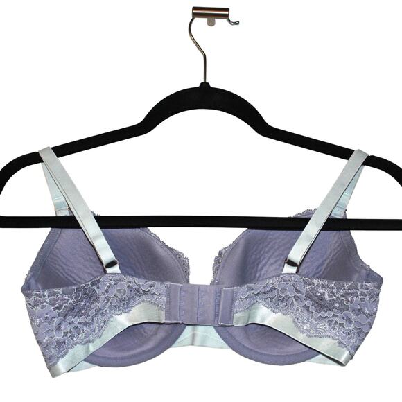 H&M Purple and Blue Floral Lace Bra Size 34D - Picture 3 of 3